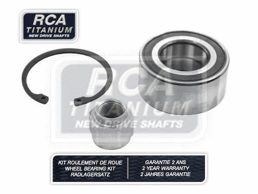 Kit de roulements de roue RCA FRANCE RCAK1008