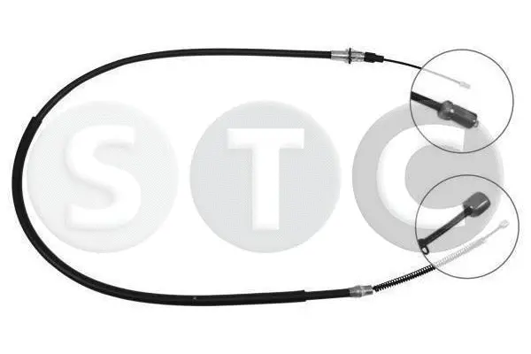Tirette à câble, frein de stationnement STC T480272