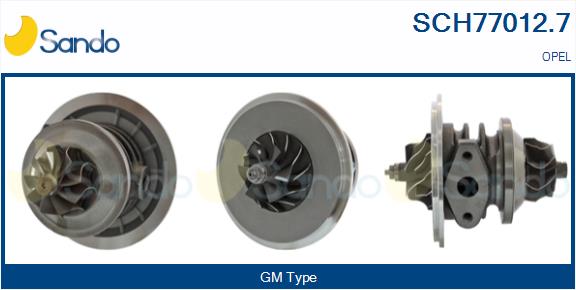 Groupe carter, turbocompresseur SANDO SCH77012.7