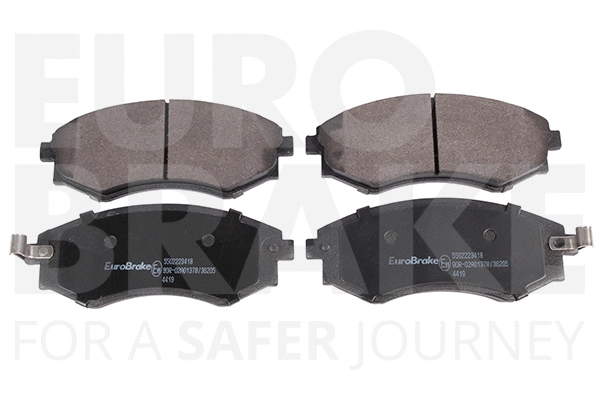 Kit de plaquettes de frein, frein à disque EUROBRAKE 5502223418