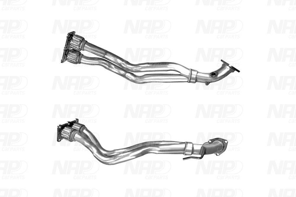 Tuyau d'échappement NAP carPARTS CAF10520
