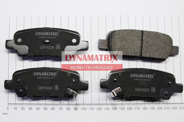 Kit de plaquettes de frein, frein à disque DYNAMATRIX DBP4324