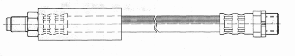 Flexible de frein CEF 511710
