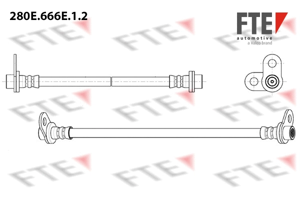 Flexible de frein FTE 9240928