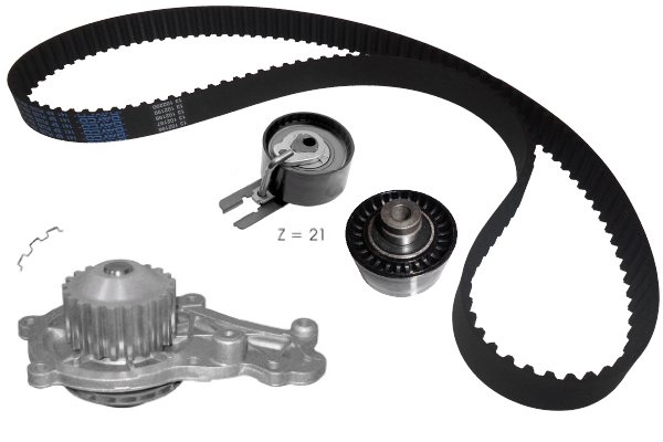 Pompe à eau + kit de courroie crantée TECDRIVE TKPE0003