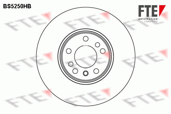 Disque de frein FTE 9082557