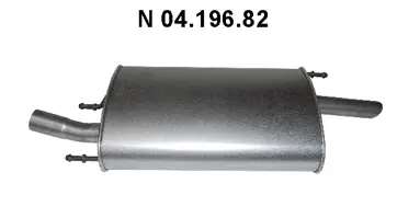 Silencieux arrière EBERSPÄCHER 04.196.82