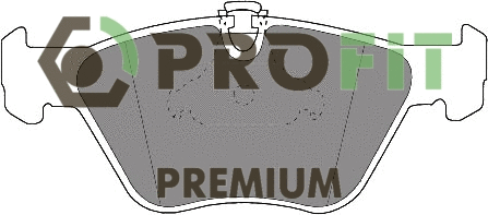 Kit de plaquettes de frein, frein à disque PROFIT 5005-1073