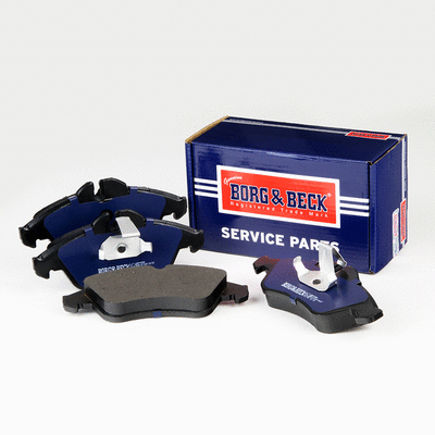 Kit de plaquettes de frein, frein à disque BORG & BECK BBP1588