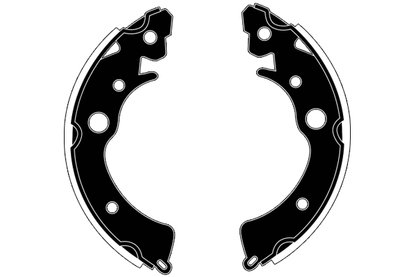 Jeu de mâchoires de frein RAICAM RA24810