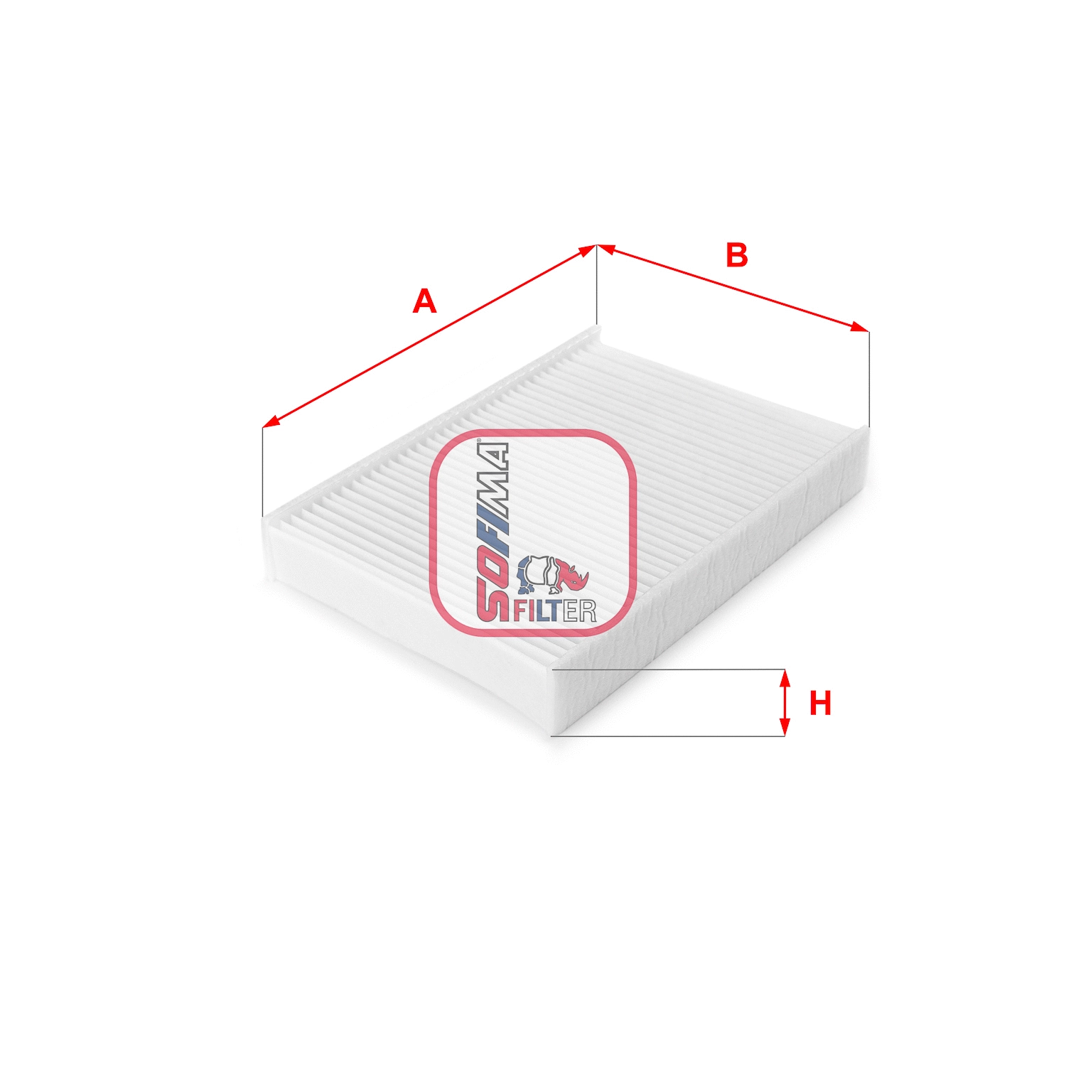 Filtre, air de l'habitacle SOFIMA S 3060 C