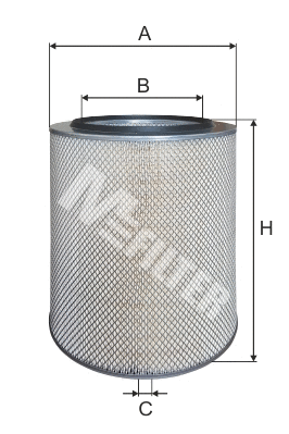 Filtre à air MFILTER A 856