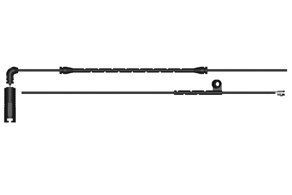 Contact d'avertissement, usure des plaquettes de frein RAICAM KS0053