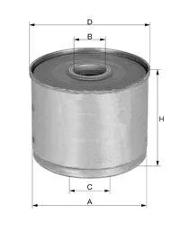 Filtre à carburant UNIFLUX FILTERS XN22