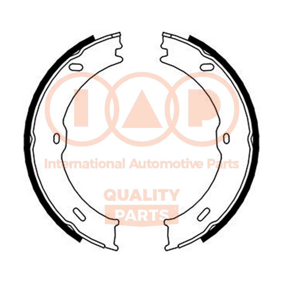 Jeu de mâchoires de frein IAP QUALITY PARTS 705-54010