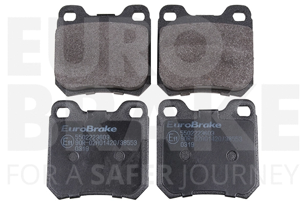 Kit de plaquettes de frein, frein à disque EUROBRAKE 5502223603