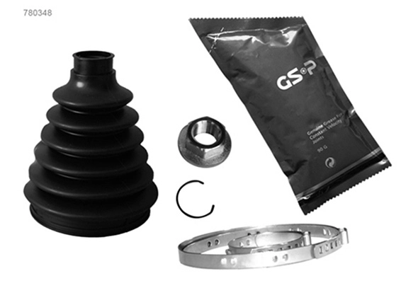 Jeu de joints-soufflets, arbre de commande GSP-BR 780348