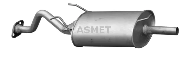 Silencieux arrière ASMET 13.022