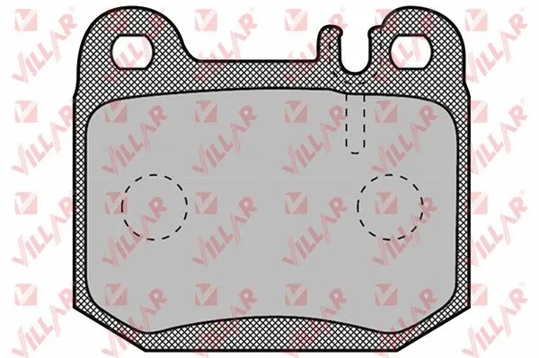 Kit de plaquettes de frein, frein à disque VILLAR 626.0901