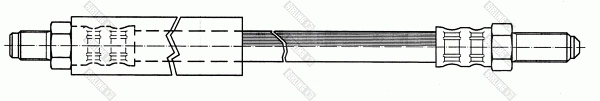 Flexible de frein GIRLING 9003258