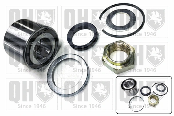 Kit de roulements de roue QUINTON HAZELL QWB1227