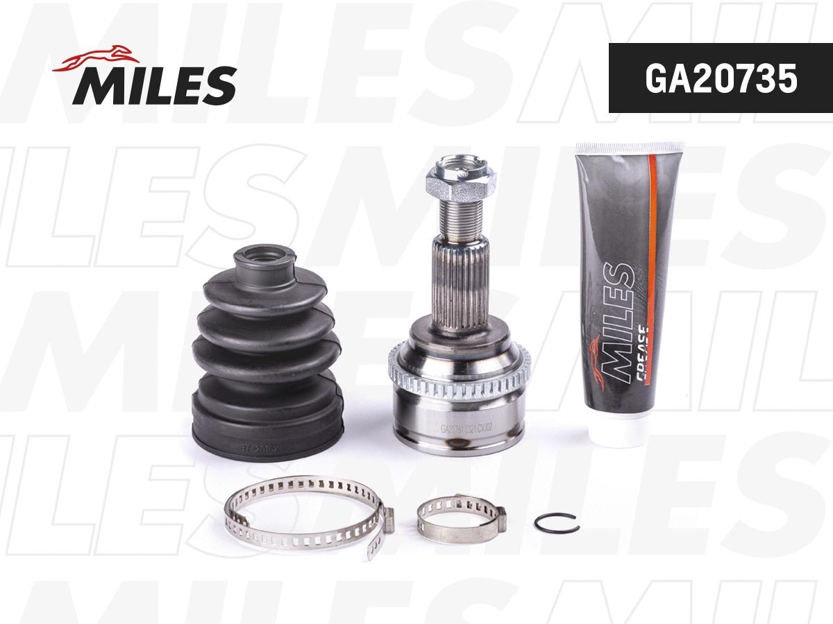 Jeu de joints, arbre de transmission MILES GA20735