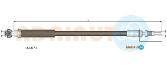 Flexible de frein ADRIAUTO 13.1237.1
