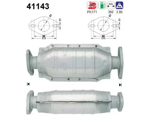 Catalyseur AS 41143