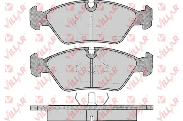 Kit de plaquettes de frein, frein à disque VILLAR 626.0237