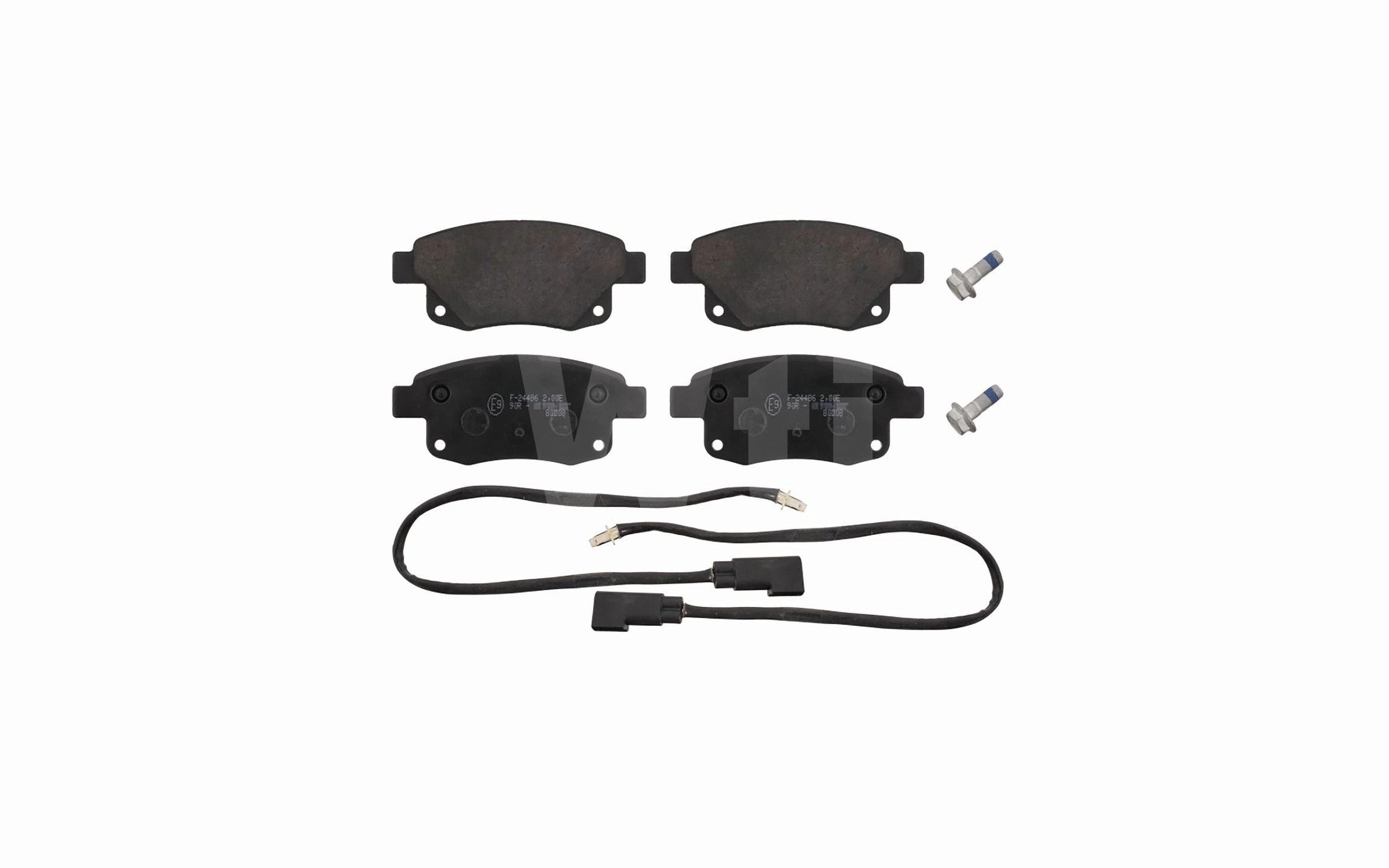 Kit de plaquettes de frein, frein à disque Wti Automotive K711178