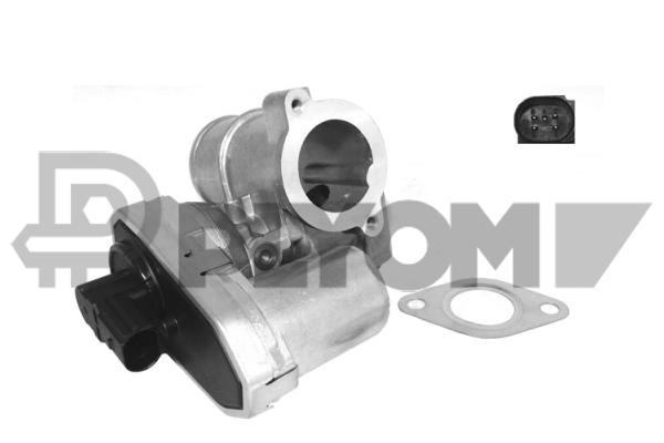 Vanne EGR, commande des gaz d'échappement PLYOM P757600