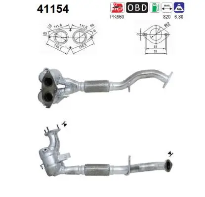 Catalyseur AS 41154