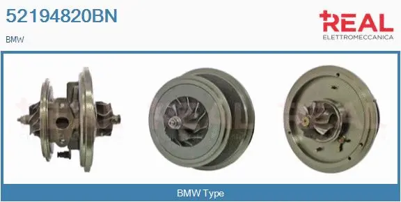 Groupe carter, turbocompresseur REAL 52194820BN