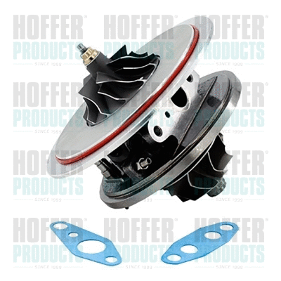 Groupe carter, turbocompresseur HOFFER 65001554