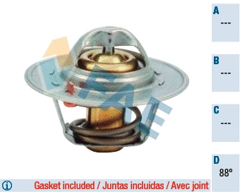 Thermostat, liquide de refroidissement FAE 5308388
