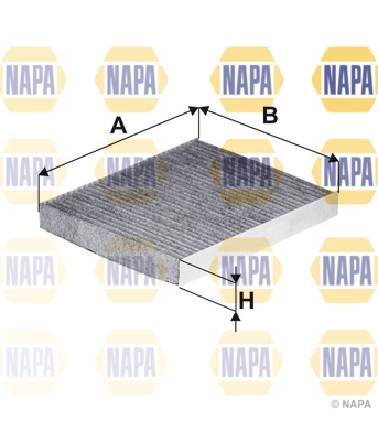 Filtre, air de l'habitacle NAPA NFC4274