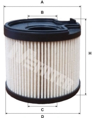 Filtre à carburant MFILTER DE 3113