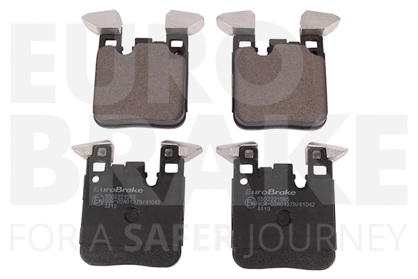 Kit de plaquettes de frein, frein à disque EUROBRAKE 5502221565