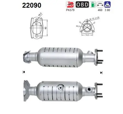 Catalyseur AS 22090