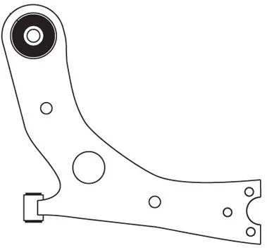 Bras de liaison, suspension de roue FRAP F3149