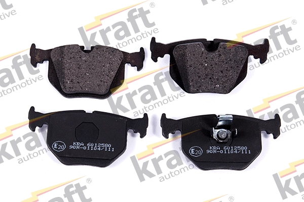 Kit de plaquettes de frein, frein à disque KRAFT AUTOMOTIVE 6012580