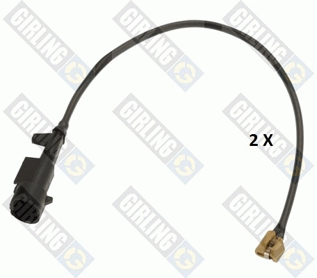 Contact d'avertissement, usure des plaquettes de frein GIRLING 6337902