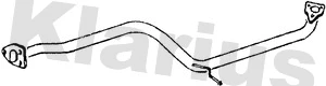 Tuyau d'échappement KLARIUS 142861