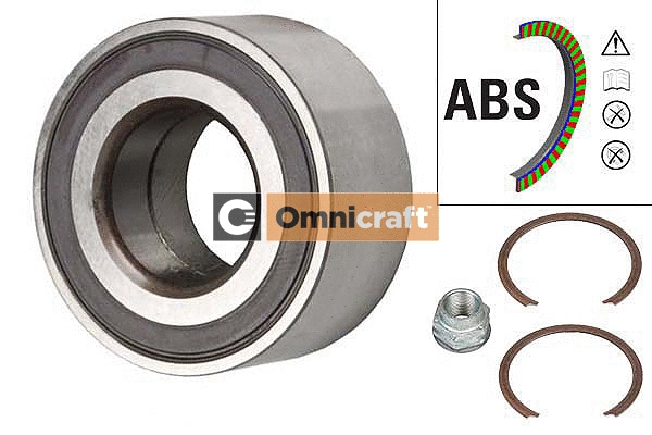 Kit de roulements de roue Omnicraft 2466569