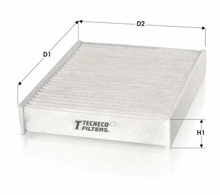 Filtre, air de l'habitacle TECNECO FILTERS CK27009