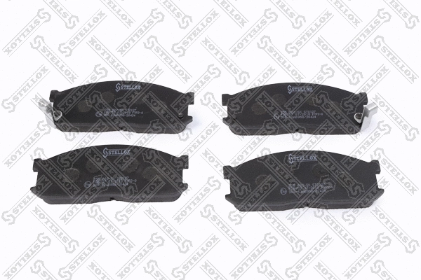 Kit de plaquettes de frein, frein à disque STELLOX 255 002-SX