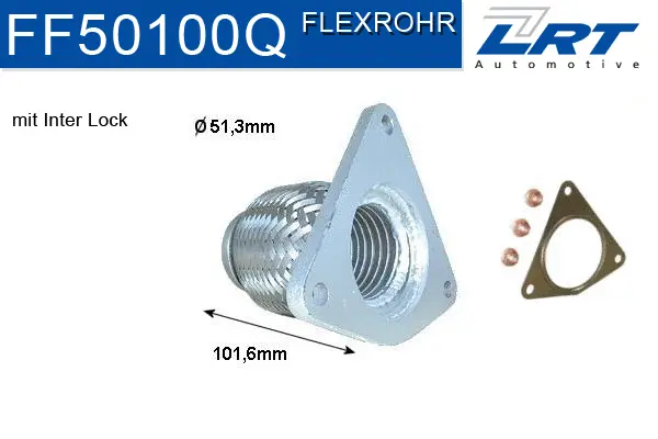 Tube de réparation, catalyseur LRT FF50100Q