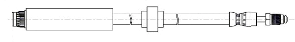 Flexible de frein CEF 510897