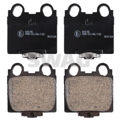 Kit de plaquettes de frein, frein à disque SWAG 33 10 5132