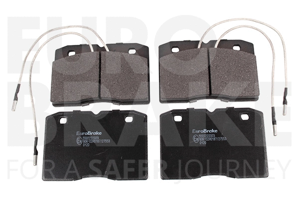 Kit de plaquettes de frein, frein à disque EUROBRAKE 5502222323